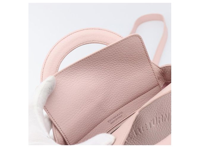 Tiffany & Co TIFFANY&Co. Return to Chain Shoulder Bag Leather 2way Pink Silver - vista 24