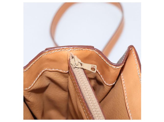 Céline CELINE Macadam Canvas Hand Bag PVC Leather 2way Brown Gold - vista 26