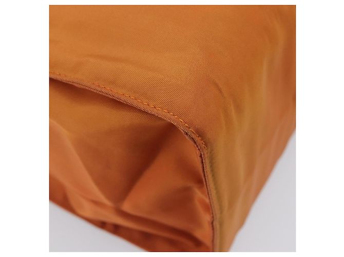 PRADA Hand Bag Nylon Orange Gold - vista 17