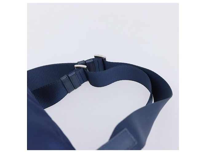 PRADA Backpack Nylon Blue Silver - vista 15