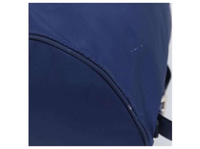 PRADA Backpack Nylon Blue Silver - vista 16