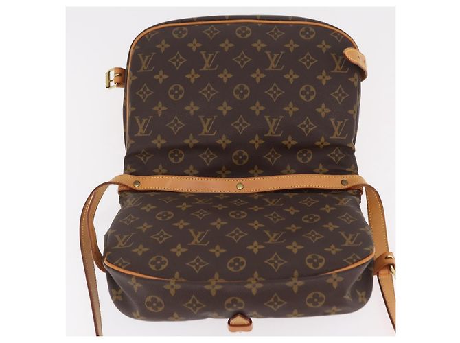 LOUIS VUITTON Monogram Saumur 30 Shoulder Bag M42256 LV - vista 10
