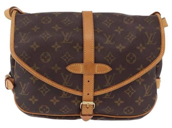 LOUIS VUITTON Monogram Saumur 30 Shoulder Bag M42256 LV - vista 13