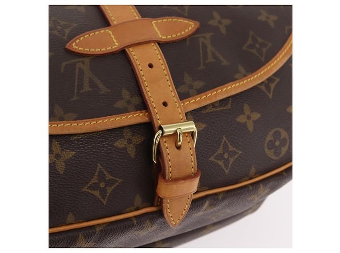 LOUIS VUITTON Monogram Saumur 30 Shoulder Bag M42256 LV - vista 20