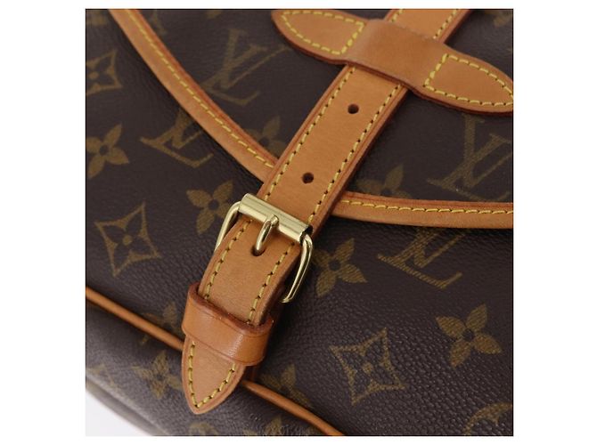 LOUIS VUITTON Monogram Saumur 30 Shoulder Bag M42256 LV - vista 21