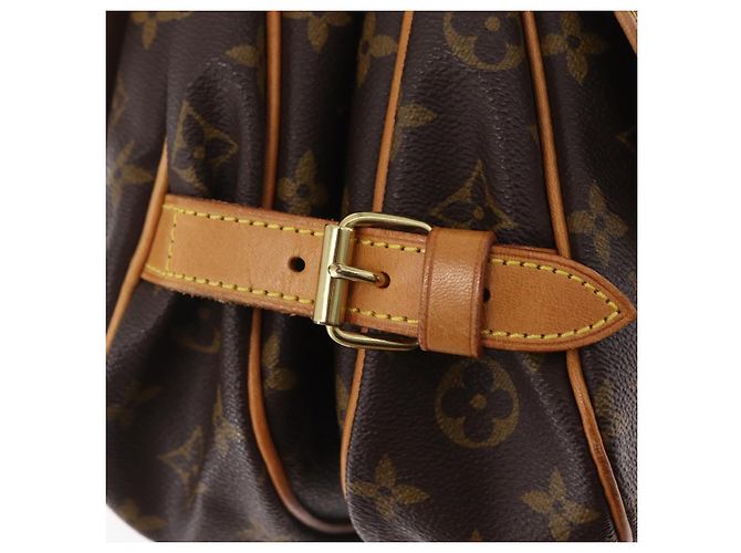 LOUIS VUITTON Monogram Saumur 30 Shoulder Bag M42256 LV - vista 23