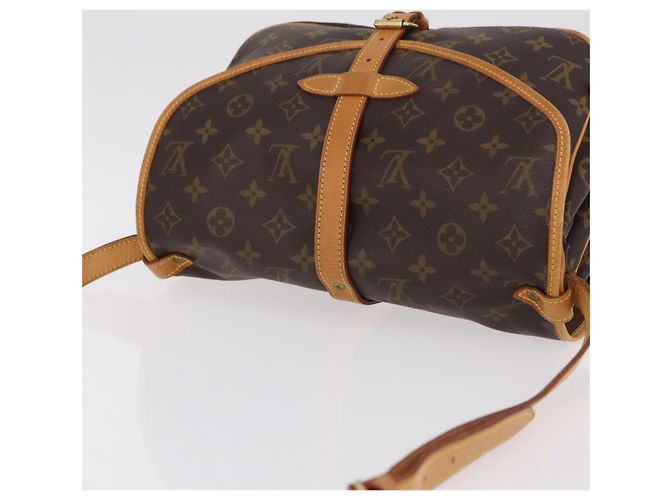 LOUIS VUITTON Monogram Saumur 30 Shoulder Bag M42256 LV - vista 6