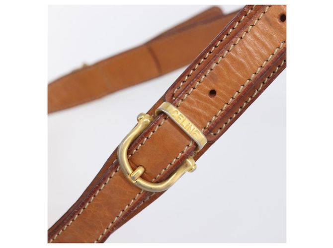 Céline CELINE Macadam Shoulder Bag PVC Brown Gold Tone - vista 15
