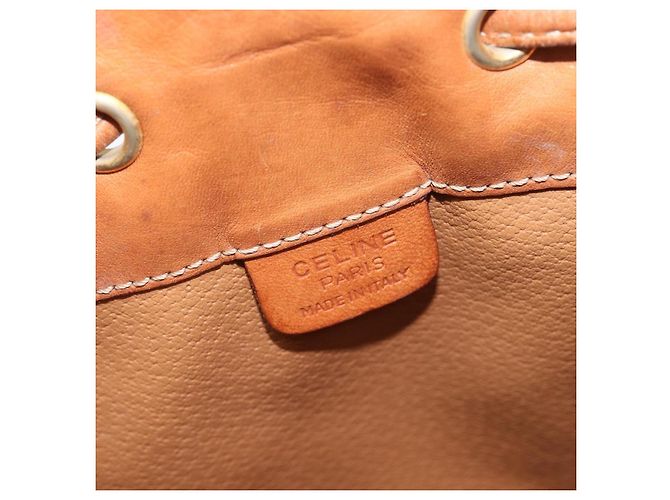 Céline CELINE Macadam Shoulder Bag PVC Brown Gold Tone - vista 23