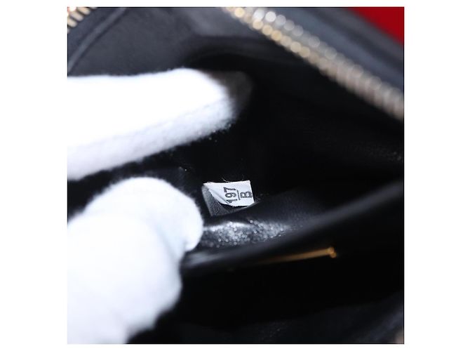 Miu Miu Chain Shoulder Bag Leather 2way Red Gold - vista 12