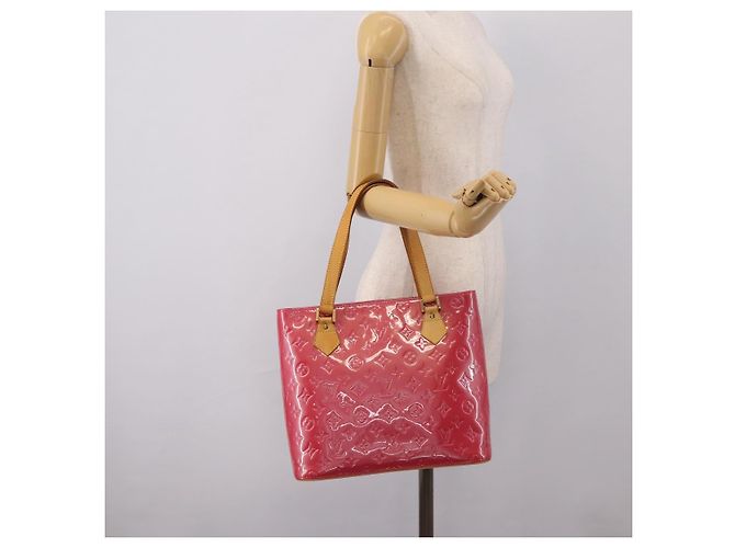 LOUIS VUITTON Monogram Vernis Houston Hand Bag Fran Boise M9135F - vista 28