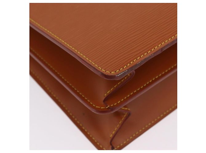 LOUIS VUITTON Epi Serviette Conseiller Briefcase Zipangu Gold M54428 - vista 16