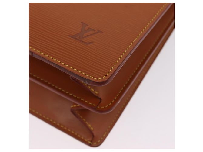 LOUIS VUITTON Epi Serviette Conseiller Briefcase Zipangu Gold M54428 - vista 17