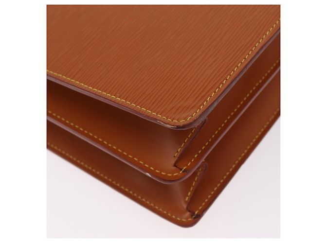 LOUIS VUITTON Epi Serviette Conseiller Briefcase Zipangu Gold M54428 - vista 18