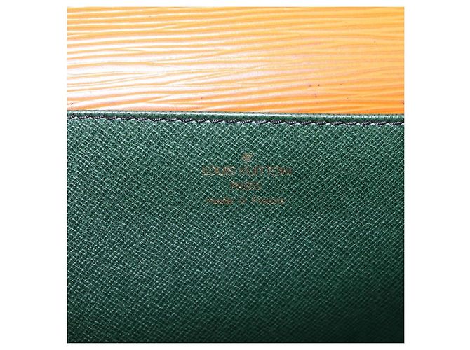 LOUIS VUITTON Epi Serviette Conseiller Briefcase Zipangu Gold M54428 - vista 22