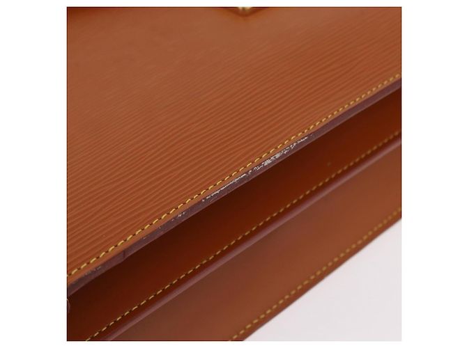 LOUIS VUITTON Epi Serviette Conseiller Briefcase Zipangu Gold M54428 - vista 6