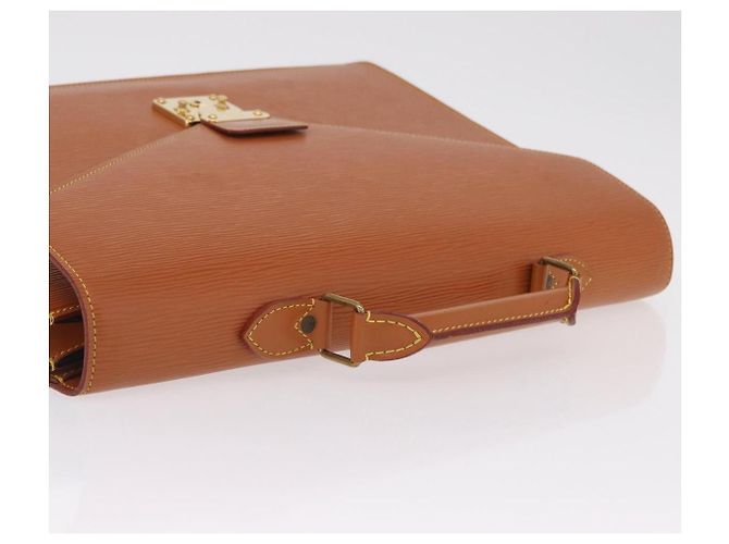 LOUIS VUITTON Epi Serviette Conseiller Briefcase Zipangu Gold M54428 - vista 7
