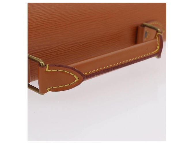 LOUIS VUITTON Epi Serviette Conseiller Briefcase Zipangu Gold M54428 - vista 8