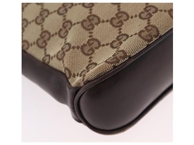 GUCCI GG Canvas Shoulder Bag Beige Gold 109106 - vista 17