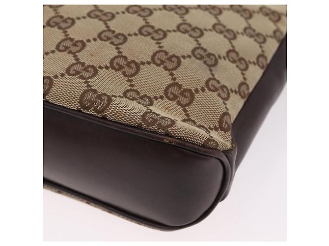 GUCCI GG Canvas Shoulder Bag Beige Gold 109106 - vista 18