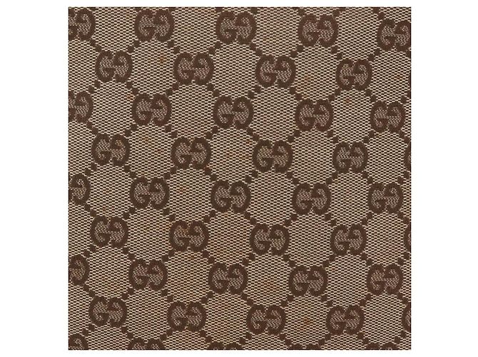 GUCCI GG Canvas Shoulder Bag Beige Gold 109106 - vista 2