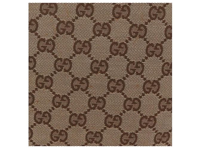 GUCCI GG Canvas Shoulder Bag Beige Gold 109106 - vista 4