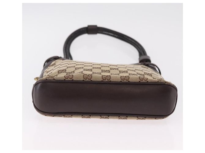 GUCCI GG Canvas Shoulder Bag Beige Gold 109106 - vista 7