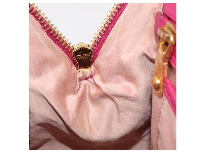 Miu Miu Hand Bag Leather 2way Pink Gold - vista 30