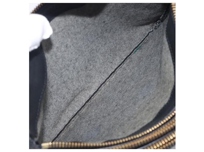 Céline CELINE Trio Shoulder Bag Leather Black Gold - vista 11