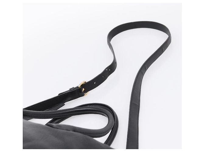 Miu Miu Hand Bag Leather 2way Black Gold - vista 15