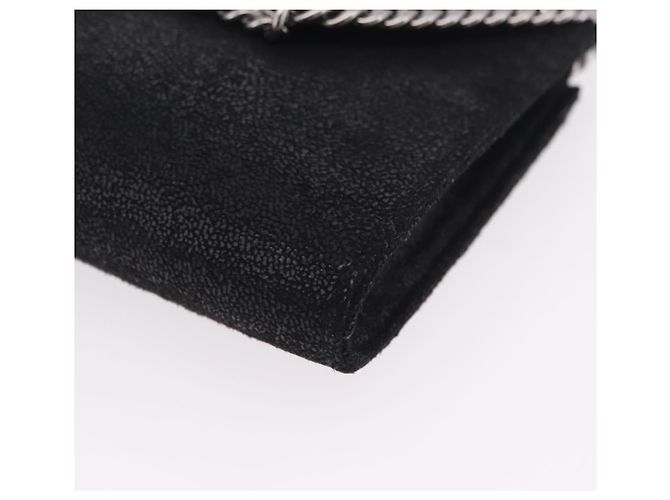 Stella Mc Cartney Stella McCartney Chain Falabella Bag polyester Black Silver - vista 15