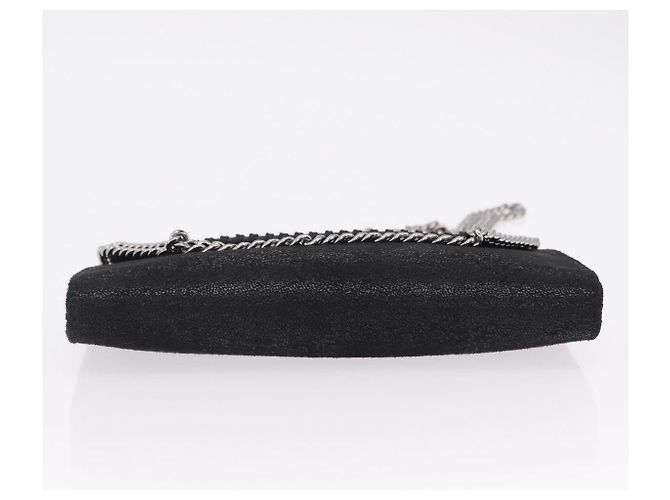 Stella Mc Cartney Stella McCartney Chain Falabella Bag polyester Black Silver - vista 5