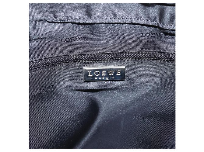 LOEWE Hand Bag Leather Red Silver - vista 18