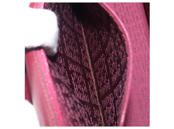 Cartier Must Line Hand Bag Leather Bordeaux Gold - vista 23
