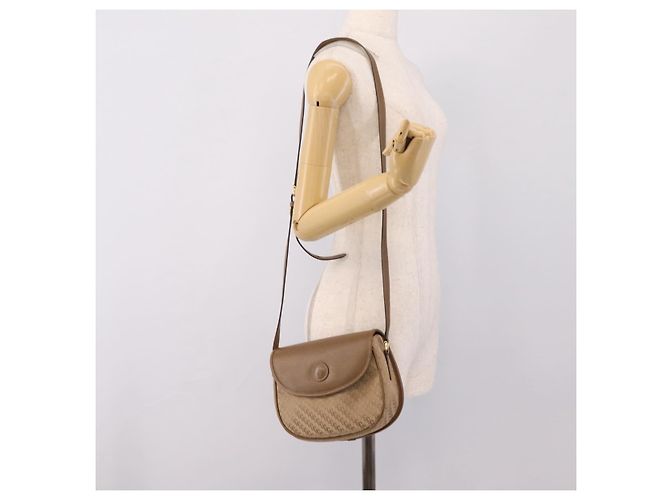 GUCCI Shoulder Bag Canvas Beige Gold 007 754 0074 - vista 22