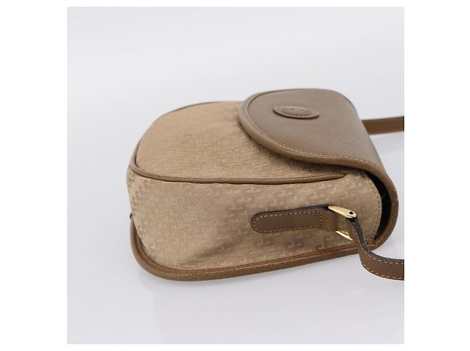 GUCCI Shoulder Bag Canvas Beige Gold 007 754 0074 - vista 4