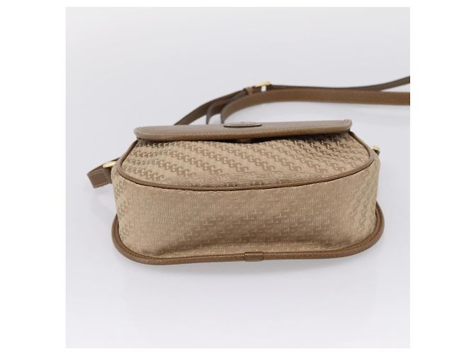 GUCCI Shoulder Bag Canvas Beige Gold 007 754 0074 - vista 5