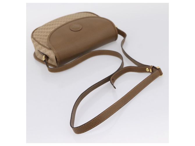GUCCI Shoulder Bag Canvas Beige Gold 007 754 0074 - vista 7