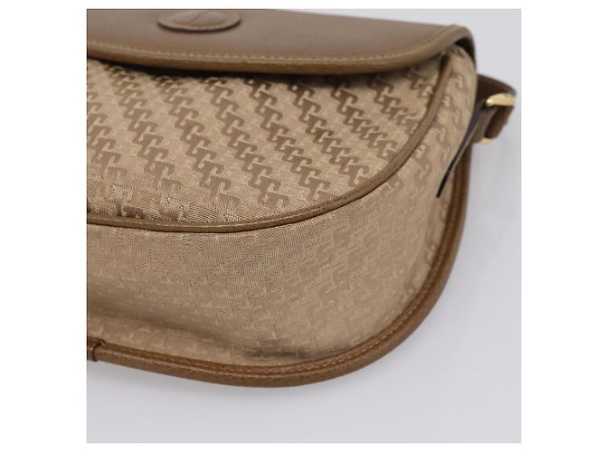 GUCCI Shoulder Bag Canvas Beige Gold 007 754 0074 - vista 9