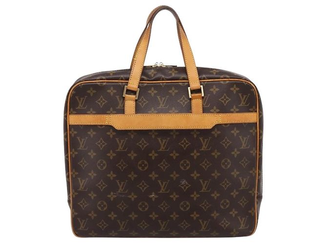 LOUIS VUITTON Monogram Porte Documents Pegas Hand Bag M53343 LV - vista 3