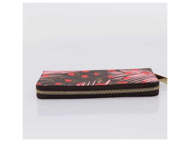 LOUIS VUITTON Monogram Jungle Dot Zippy Wallet Red M41908 LV - vista 5