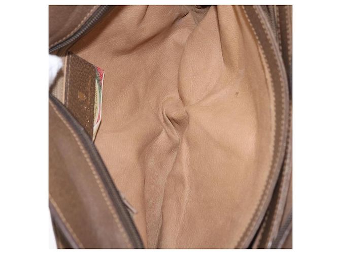 GUCCI GG Supreme Web Sherry Line Shoulder Bag PVC Beige 14 02 013 - vista 11