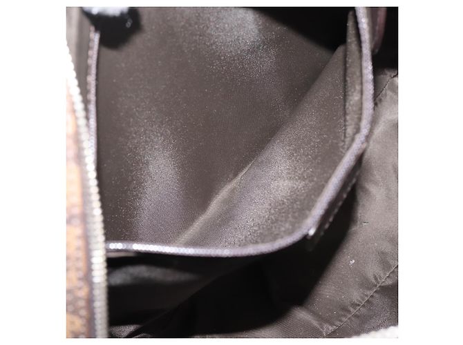 Christian Dior Trotter Romantic Shoulder Bag PVC Brown Silver - vista 21