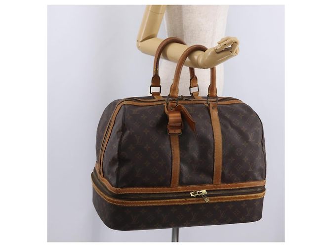 LOUIS VUITTON Monogram Sac Sports Boston Bag M41444 LV - vista 36
