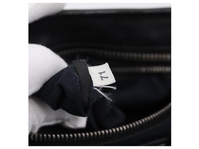 Miu Miu Shoulder Bag Leather Black Silver - vista 26