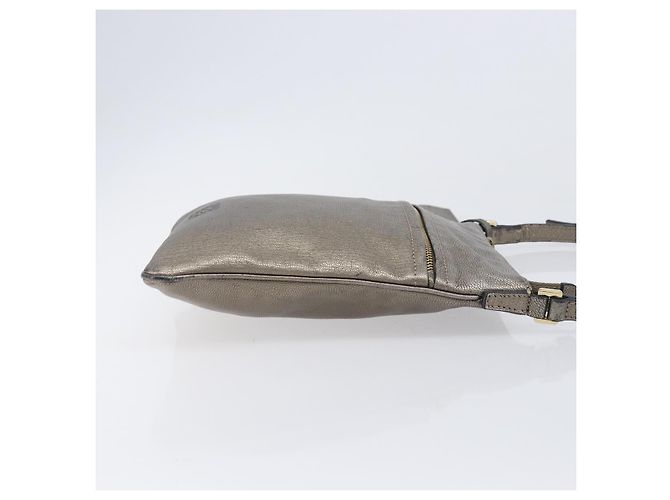 LOEWE Shoulder Bag Leather Gold - vista 4