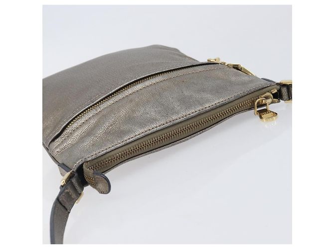 LOEWE Shoulder Bag Leather Gold - vista 6