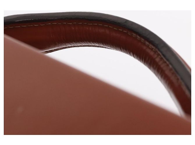 LOEWE Trunk Leather Brown Gold Tone - vista 14