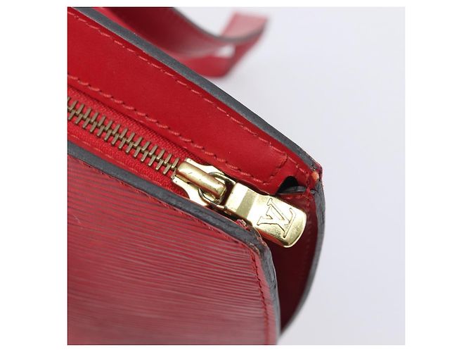 LOUIS VUITTON Epi Saint Jacques Shoulder Bag Red M52277 LV - vista 10