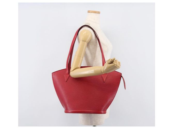 LOUIS VUITTON Epi Saint Jacques Shoulder Bag Red M52277 LV - vista 22